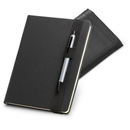 SHAKESPEARE. Notatnik A5 z PU z czystymi stronami w kolorze kości słoniowej