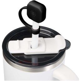 Sip silikonowa osłona słomki czarny