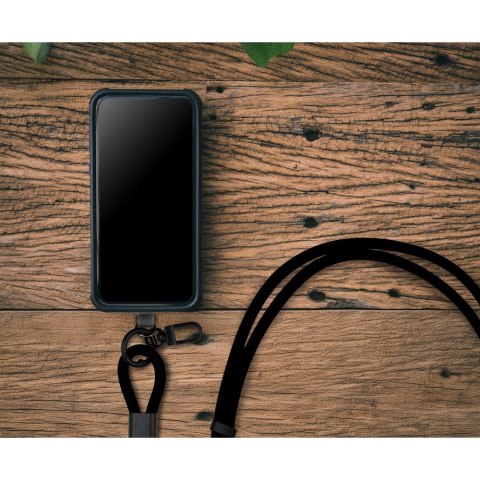 Smycz do telefonu z kablem do transmisji danych i ładowania | Bassam