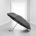 Wiatroodporny parasol manualny RPET, składany | Uksan