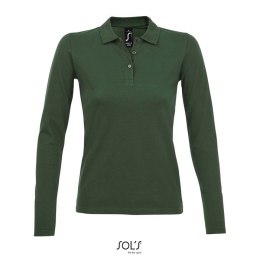 PERFECT LSL DAMSKA POLO 180 Ciemno-zielony 3XL (S02083-BO-3XL)