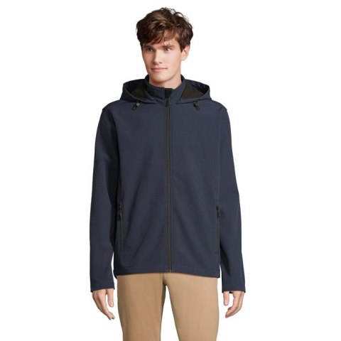 RACE MEN HOODED JACKET French Navy L (S04447-FN-L)