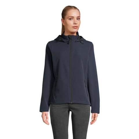 RACE WOMEN HOODED JACKET French Navy L (S04448-FN-L)
