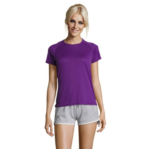 SPORTY Damski T-Shirt 140g dark purple S (S01159-DA-S)