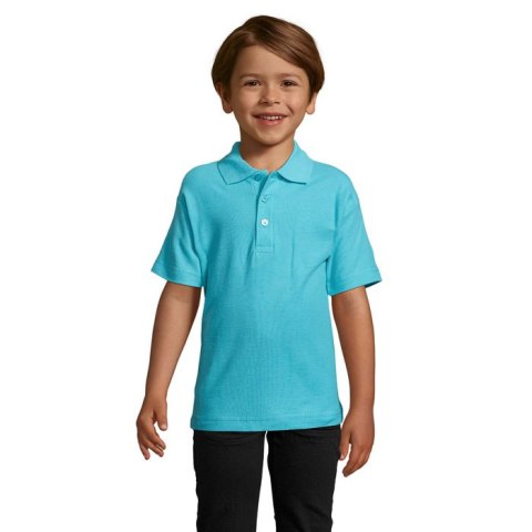SUMMER II KIDS Polo 170g atoll blue 3XL (S11344-AL-3XL)