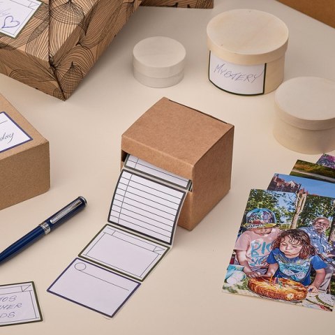 Memo naklejki Tina, beżowy