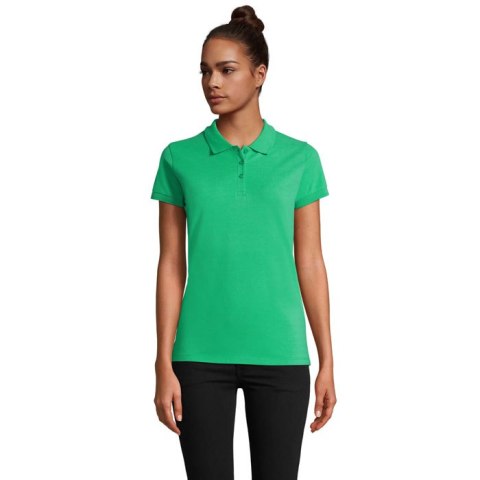 PERFECT DAMSKA POLO 180 WIOSENNA ZIELEŃ XL (S11347-EO-XL)