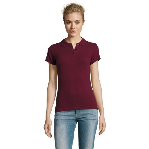 PERFECT Damskie POLO 180g Burgundy XL (S11347-BG-XL)