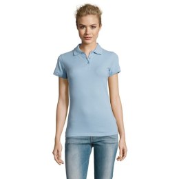 PERFECT Damskie POLO 180g sky blue XL (S11347-SP-XL)