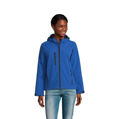 REPLAY DAMSKA SOFTSHELL Niebieski XXL (S46802-RB-XXL)