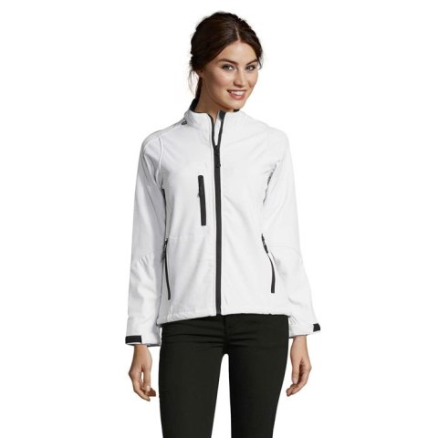 ROXY Damski softshell 340g Biały M (S46800-WH-M)