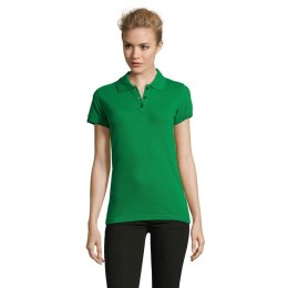 PERFECT Damskie POLO 180g Zielony XXL (S11347-KG-XXL)