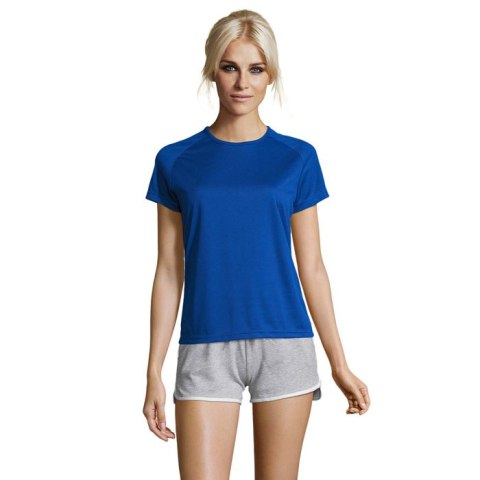 SPORTY Damski T-Shirt 140g Niebieski XXL (S01159-RB-XXL)