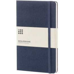 Moleskine Classic L hard cover notebook - plain szafirowy niebieski (10716709)