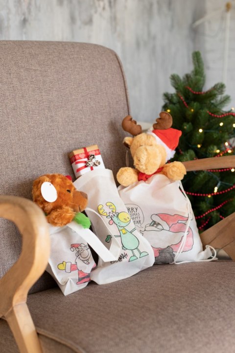 Plicom świąteczna skarpeta do kolorowania