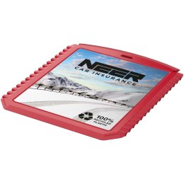 Thrym prostokątna skrobaczka do lodu wykonana z tworzyw sztucznych pochodzących z recyklingu czerwony (21075021)