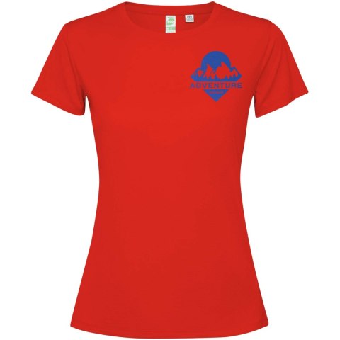 Estoril damska koszulka z krótkim rękawem czerwony