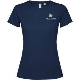 Estoril damska koszulka z krótkim rękawem granatowy