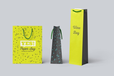 Torba papierowa laminowana