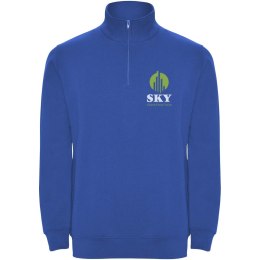 Aneto bluza rozpinany pod szyją na suwak królewski niebieski