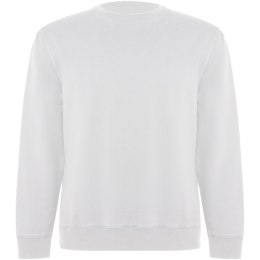 Batian bluza unisex z okrągłym dekoltem biały