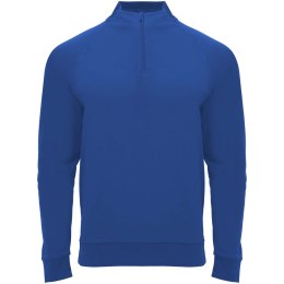 Epiro bluza unisex z długim rękawem i zamkiem błyskawicznym 1/4 królewski niebieski