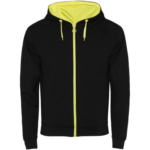 Fuji bluza unisex czarny, fluorescencyjny żółty