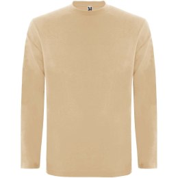 Extreme koszulka męska z długim rękawem piaskowy (R12171H4)