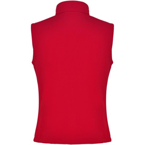Nevada kamizelka unisex typu softshell czerwony