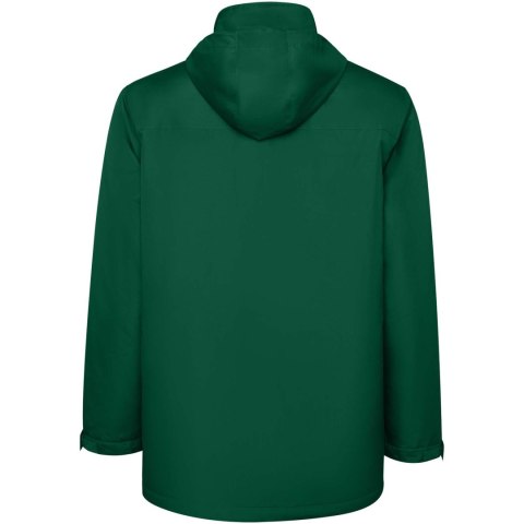 America męska ocieplana kurtka typu parka butelkowy zielony