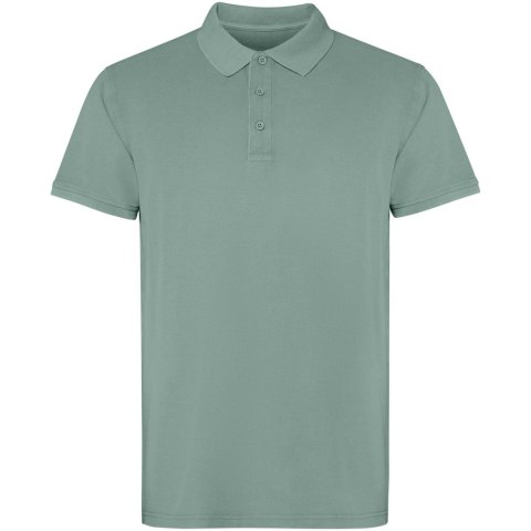 Austral koszulka polo unisex z krótkim rękawem ciemnozielony (R2202E50)