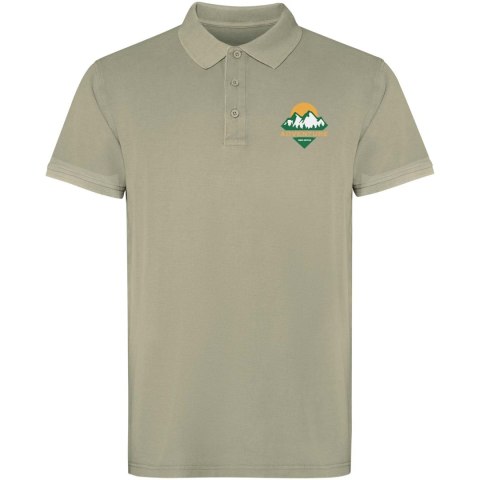 Austral koszulka polo unisex z krótkim rękawem khaki
