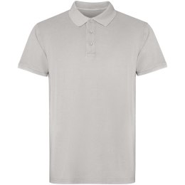 Austral koszulka polo unisex z krótkim rękawem szary