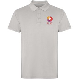 Austral koszulka polo unisex z krótkim rękawem szary