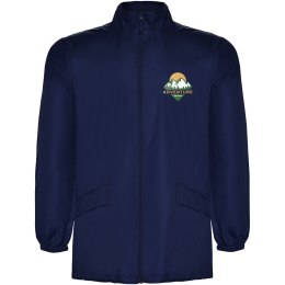Escocia lekka kurtka przeciwdeszczowa unisex granatowy