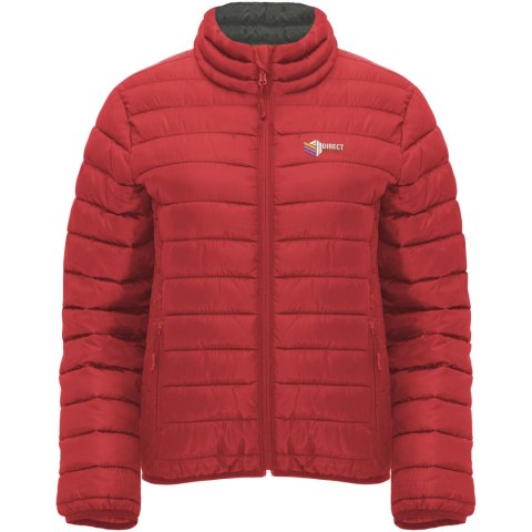 Finland kurtka damska ocieplana czerwony