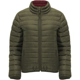 Finland kurtka damska ocieplana zielony wojskowy