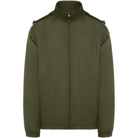 Makalu ocieplana kurtka unisex zielony wojskowy