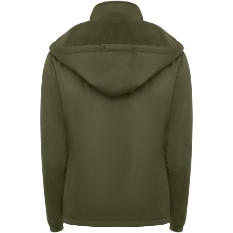 Makalu ocieplana kurtka unisex zielony wojskowy