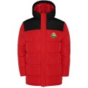 Tallin ocieplana kurtka unisex czerwony, czarny