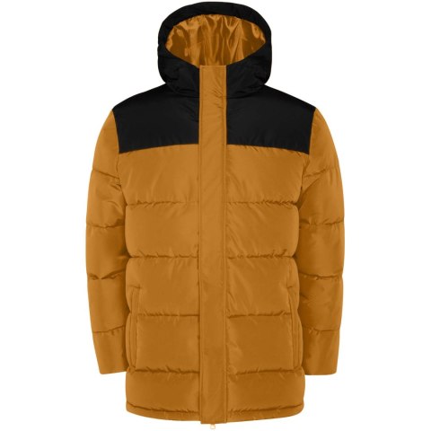 Tallin ocieplana kurtka unisex kurkuma żółta, czarny