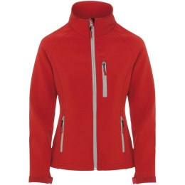 Antartida damska kurtka typu softshell czerwony