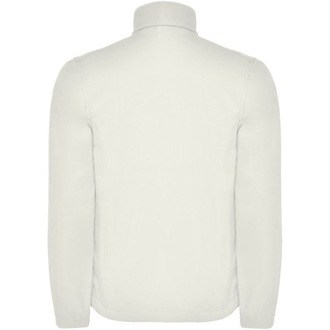 Antartida męska kurtka typu softshell perłowa biel