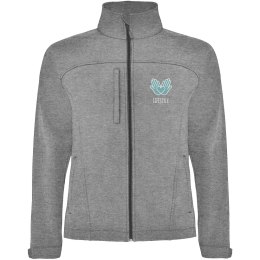 Rudolph kurtka unisex typu softshell melanż czarny