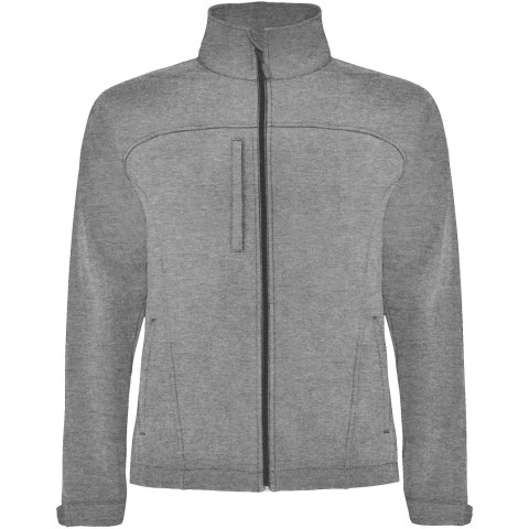 Rudolph kurtka unisex typu softshell melanż czarny