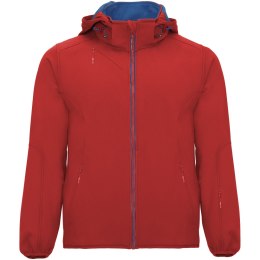 Siberia kurtka unisex typu softshell czerwony