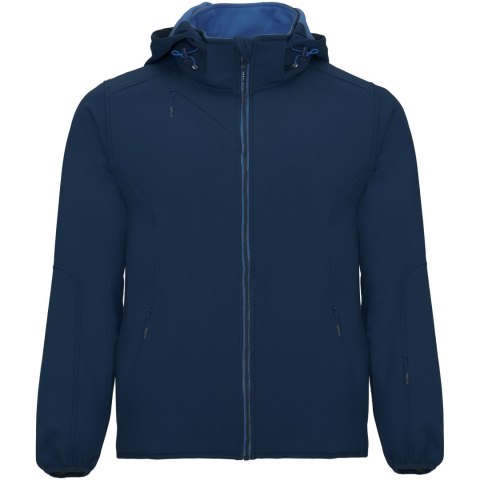 Siberia kurtka unisex typu softshell granatowy