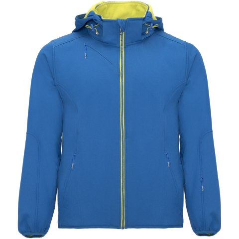 Siberia kurtka unisex typu softshell królewski niebieski