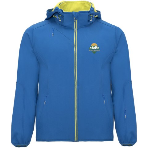 Siberia kurtka unisex typu softshell królewski niebieski