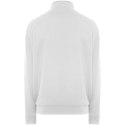Ulan bluza unisex z zamkiem błyskawicznym na całej długości biały